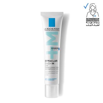 La Roche-Posay Effaclar Duo Plus M Anti-Imperfections Triple Corrective Face Gel Cream, 40ml