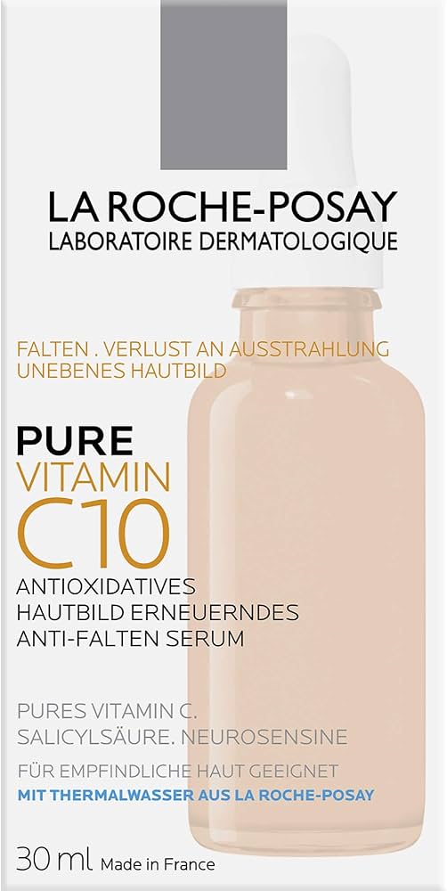 La Roche-Posay Pure Vitamin C Anti-Aging Face Serum for Sensitive Skin, 30ml - الصورة 3