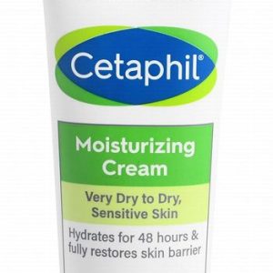 Cetaphil Hypoallergenic Moisturizing, Hydrating & Restoring Body Cream with Sweet Almond Oil, Vitamins B5 & B3 for Very Dry & Sensitive Skin, 85g