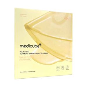 Medicube Kojic Acid Turmeric Gel Mask, 4x28g