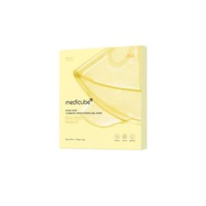 Medicube Kojic Acid Turmeric Brightening Gel Mask, 4 Pack