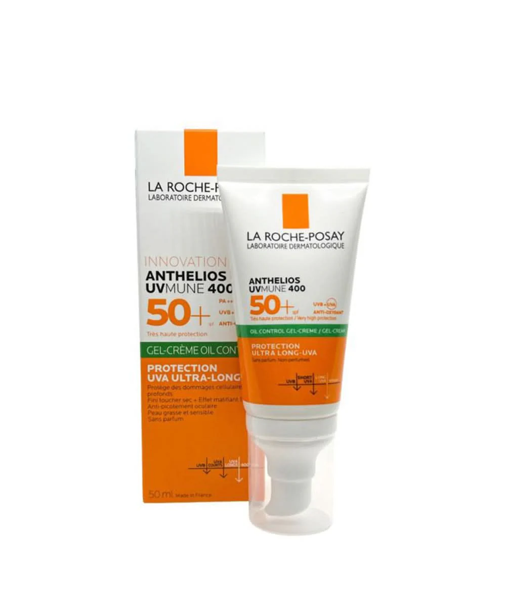 La Roche-Posay Anthelios UVMune 400 Oil Control Gel Cream SPF 50+, 50ml - Image 3