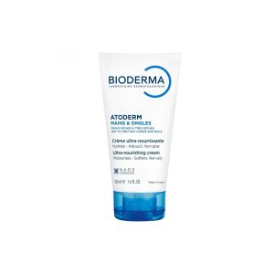 Bioderma Atoderm Nourishing & Softening Hand Cream for Dry Hands & Nails, 50ml