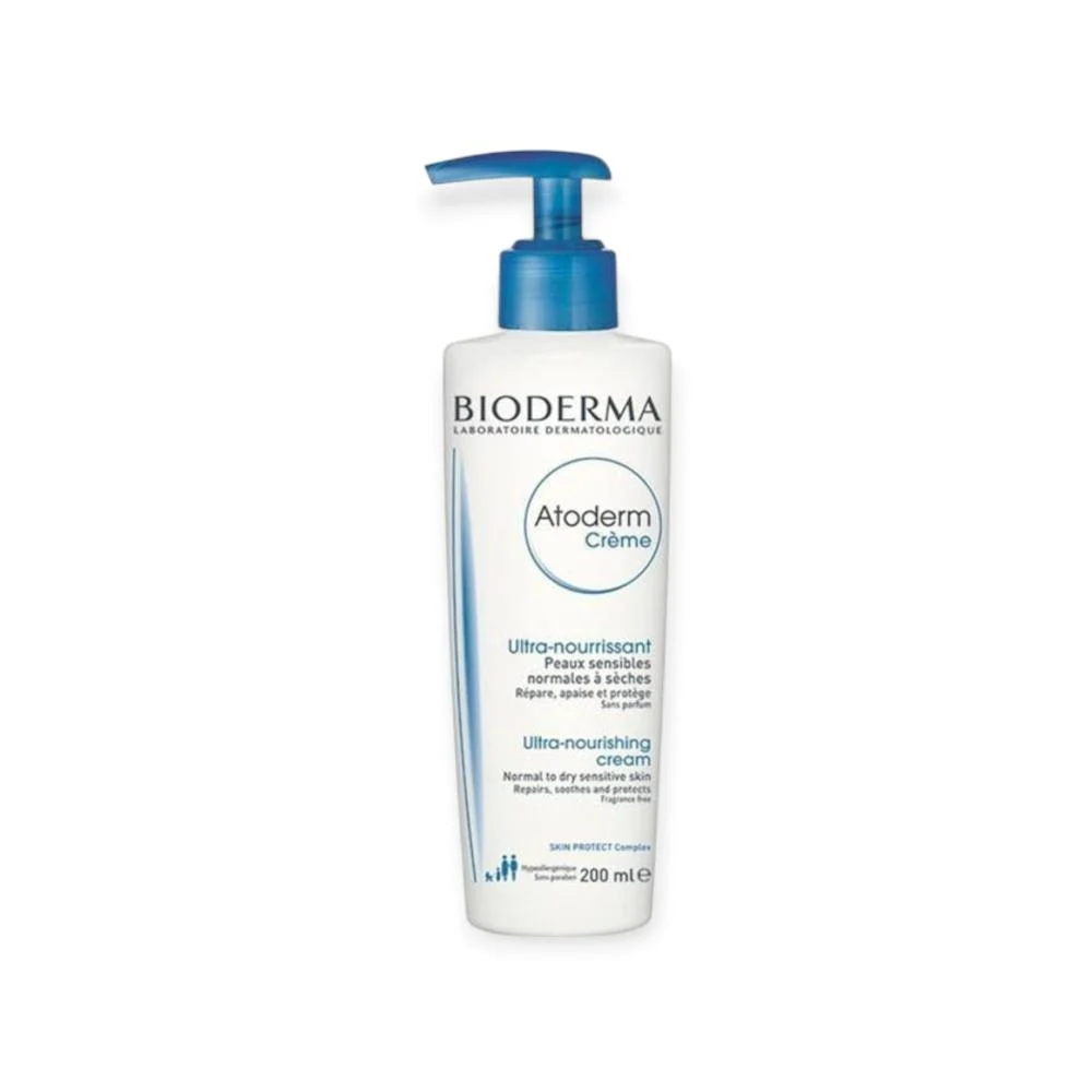 Bioderma Atoderm Creme Ultra Hypoallergenic Nourishing, Repairing & Soothing Face & Body Cream, 200ml
